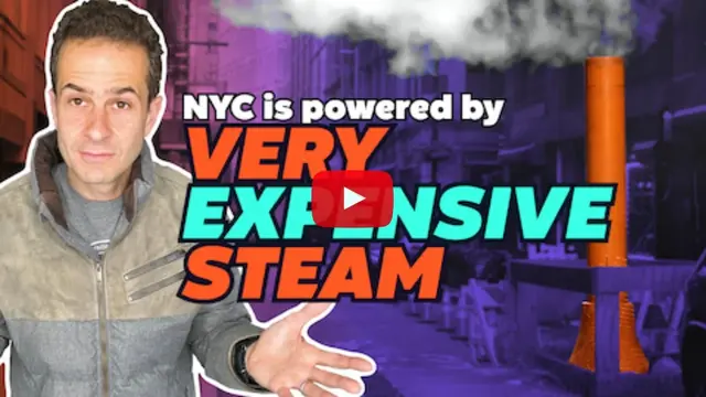 New York City is powered by very expensive steam